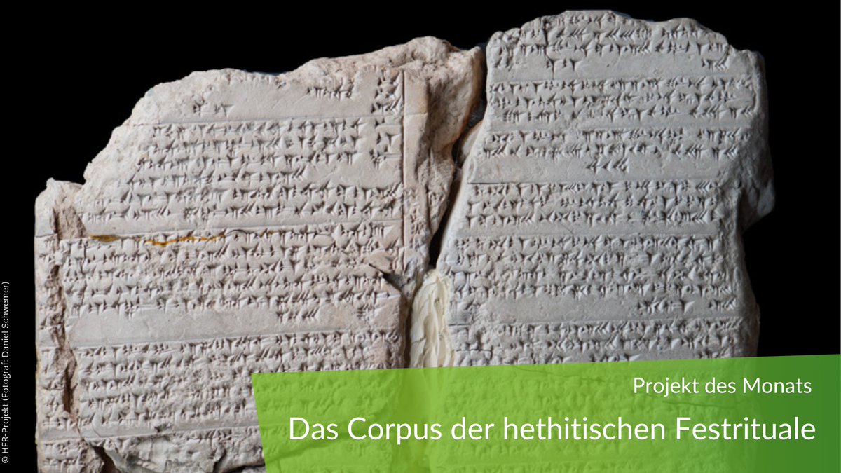 Akademienunion's tweet photo. Festritualtexte dienten als #Informationsspeicher, um eine korrekte & umfangreiche Erfüllung der Kultpflichten sicherzustellen. Die Erfüllung gegenüber den #Göttern war essentiell für das Wohlergehen des Landes der #Hethiter. Mehr dazu: https://t.co/uE3g2NsgAQ #ProjektdesMonats https://t.co/WUMqmNNuZJ