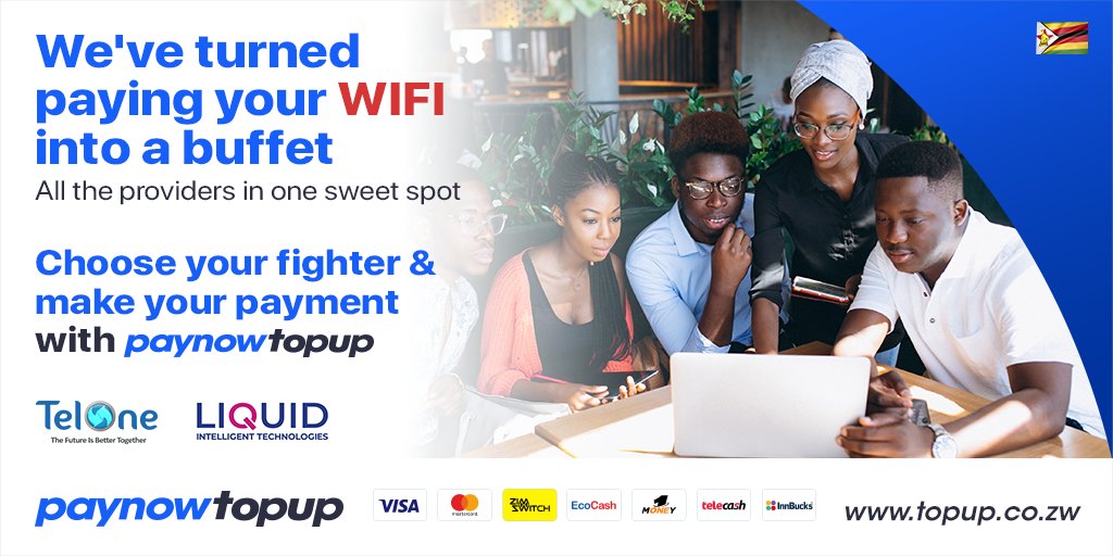 Get a taste of convenience all in one place, Top up your WIFI online effortlessly with Paynow topup  here bit.ly/42D05yz and stay connected