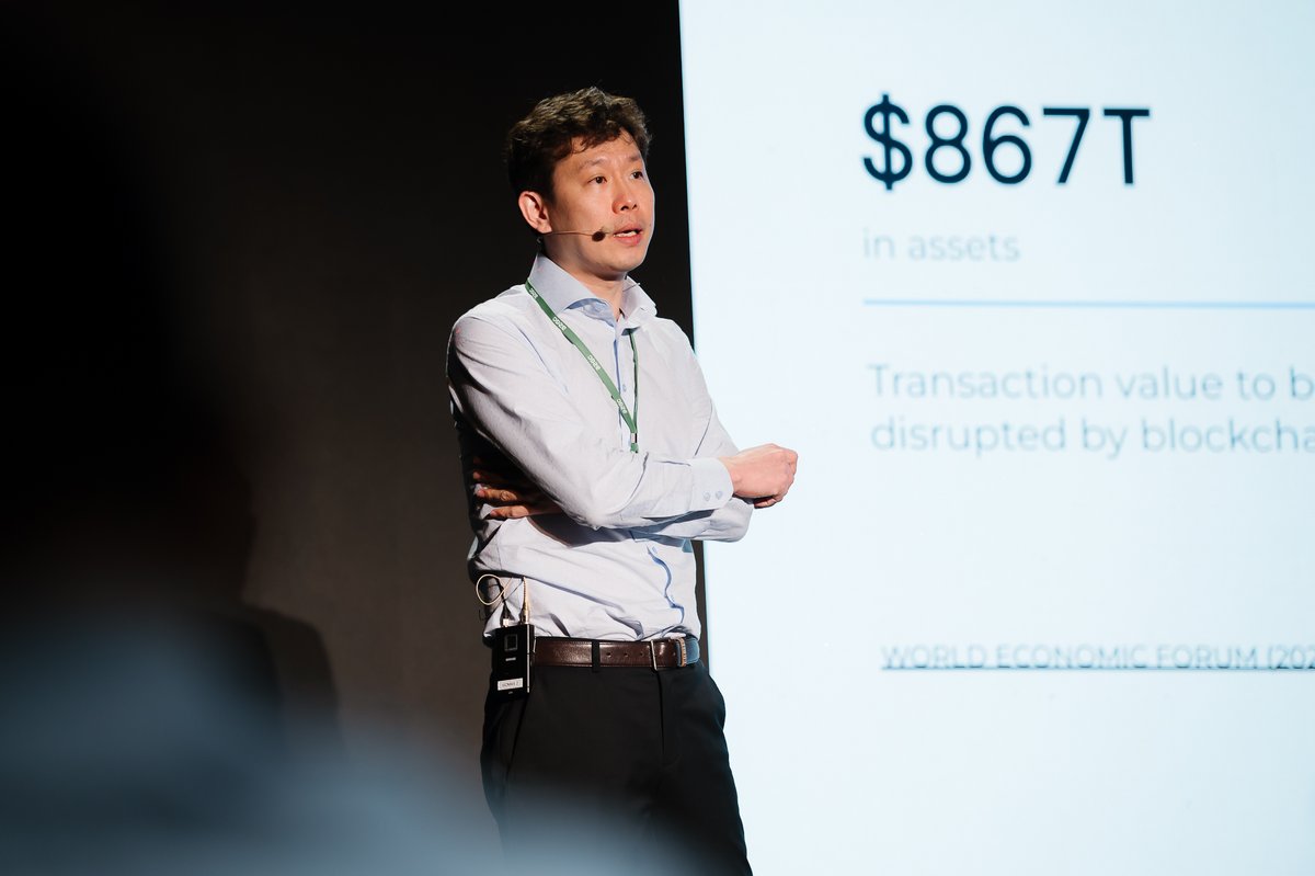 FinstableCo's tweet image. Deep appreciation to @chainlink for their support and involvement in the #B2GC event, We're truly grateful for their overflowing commitment and showing progressive perspective! 👏

@seanchungLINK's keynote speech "Unlocking Real-World Asset Adoption with Chainlink CCIP" has made