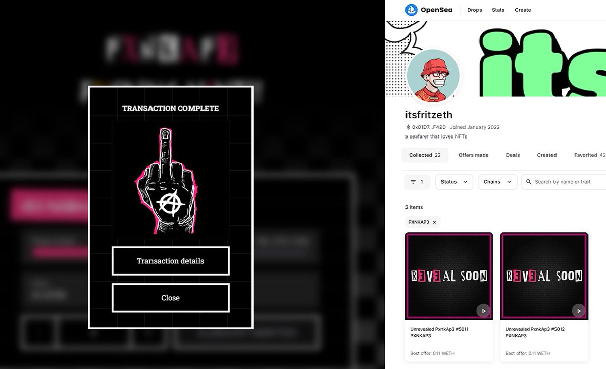itsfritzeth's tweet photo. Do you want to earn $BORD? Explore the hangout? Join Paddy's Syndicate and get passive revenue? Build a band?👀

I do! That's why I just max minted @pxnkap3 together with @seann_the_sheep. 🔥

Extremely excited to see what @CR3_art and @PaddyisBored is building! 💪

Shout out to the whole team most especially @Kanion0x, great work! 💯

LFGO #Pxnkap3! 🔥