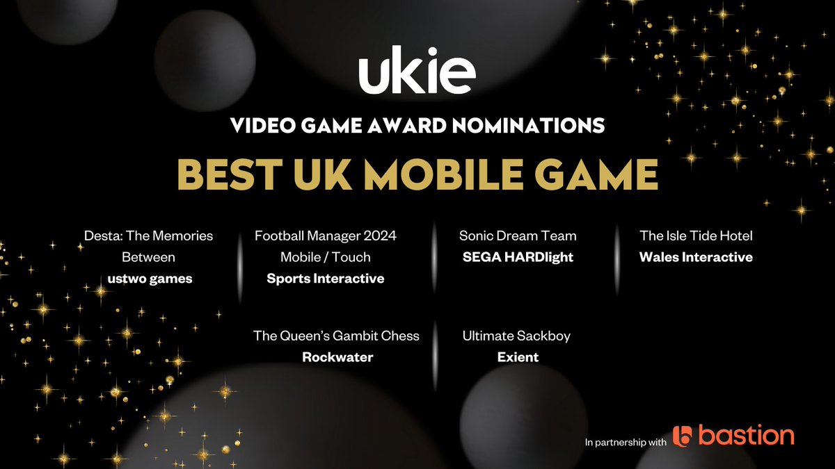 Nominees for Best UK Mobile Game are📱 #UkieVideoGameAwards