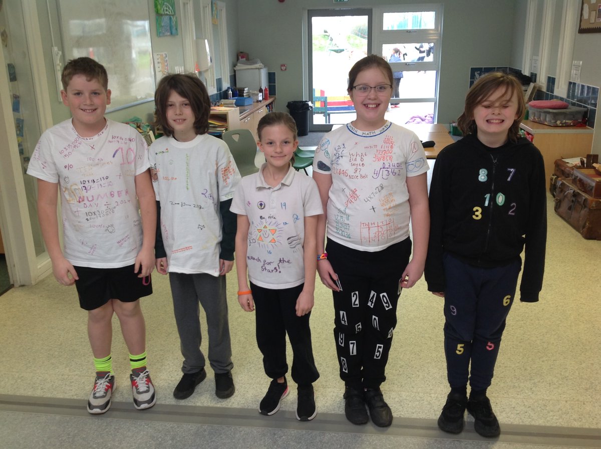 CrocClass's tweet image. We really enjoyed NSPCC Number Day last Friday!  We started by exploring the types of numbers we had chosen for our costumes (including some prime numbers!) then got on with planning our party! @WillowsCE