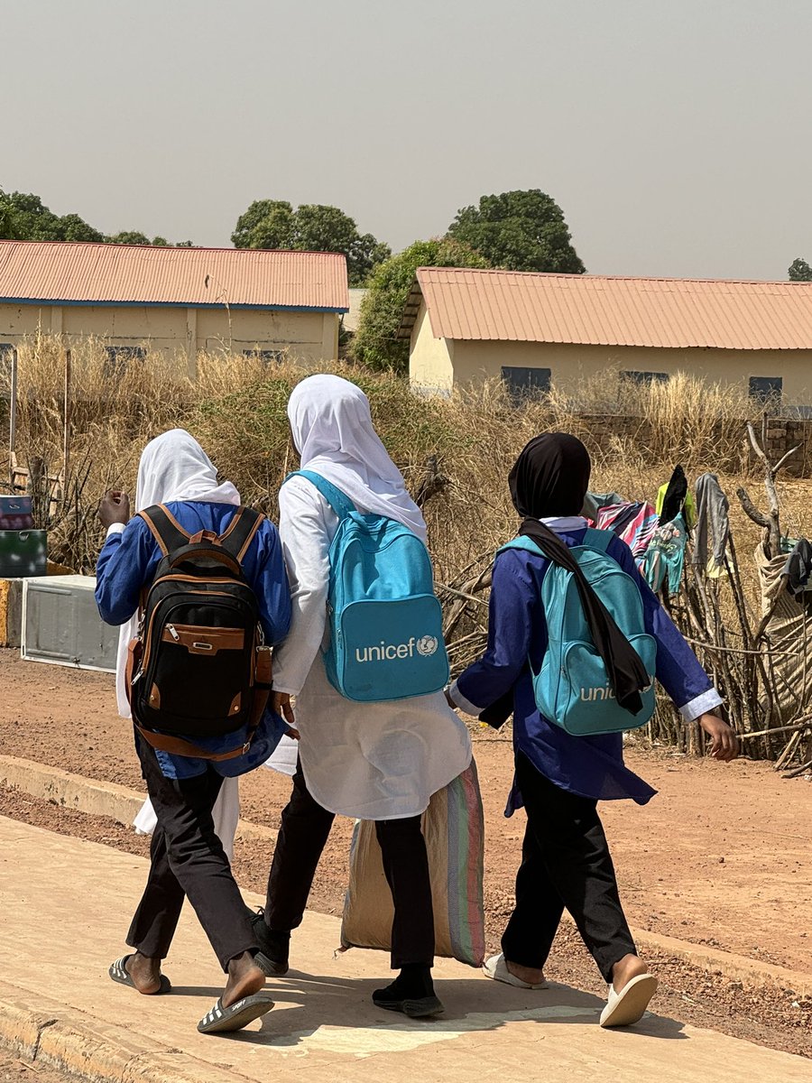 Nothing excites me more than this - girls going to school! As Kofi Annan used to say “To educate girls is to reduce poverty.” #girlseducation #Mobse #unicefgambia