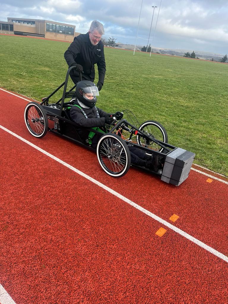 BanffAcademyBXA's tweet photo. Our Foundation Apprenticeship Automotive pupils were trialling the cars they had been building this session. They had great fun doing this & identified several issues which need rectified before their next outing. #FAAutomotive #buildingskills #successfullearning ποΈπβ https://t.co/qlVN2BGTth