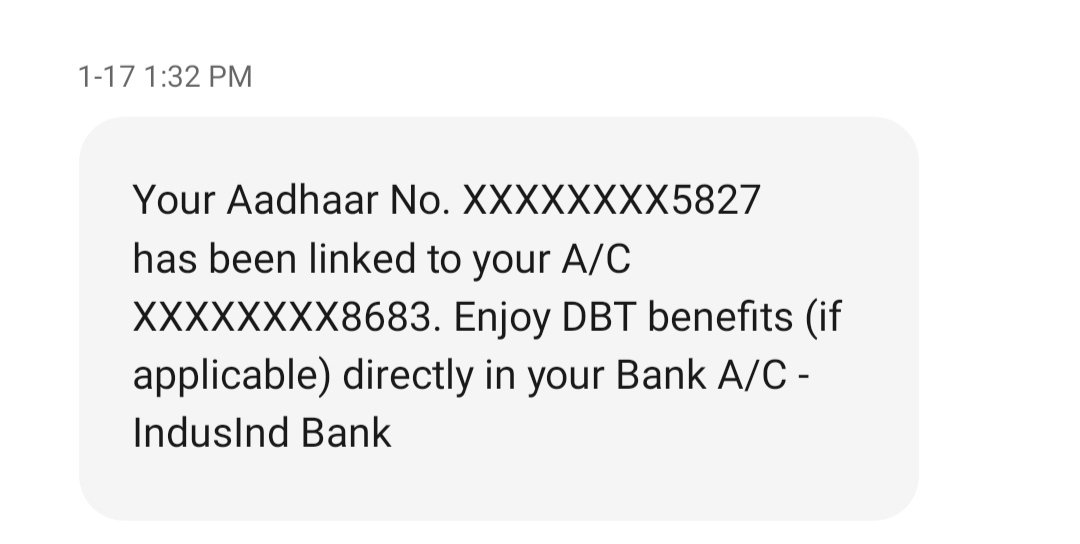 Badamidevi1954's tweet image. @IndusIndBankCC,

25 days of waiting, countless assurances, and still no resolution on my Aadhar seeding issue. As a senior citizen, the delay is deeply distressing. Your lack of action is appalling. Urgently address this matter! #IndusIndBank #CustomerServiceFailure