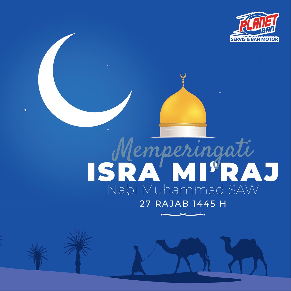 Isra Mi'raj mengajarkan kita tentang kekuatan, kesabaran, dan mari kita memperkuat persaudaraan serta menyebarkan kasih sayang, kebaikan kepada sesama.

Selamat Memperingati Isra Mi'raj 1445 H😇🙏🏻