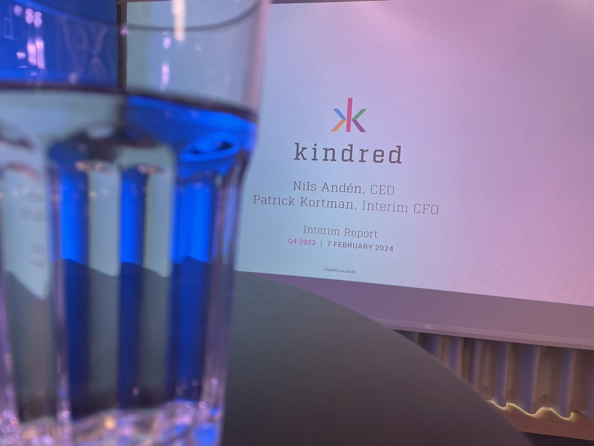 Tune in for Kindred Group’s Q4 report at 1000CET. kindredgroup.com/q42023 #Q4