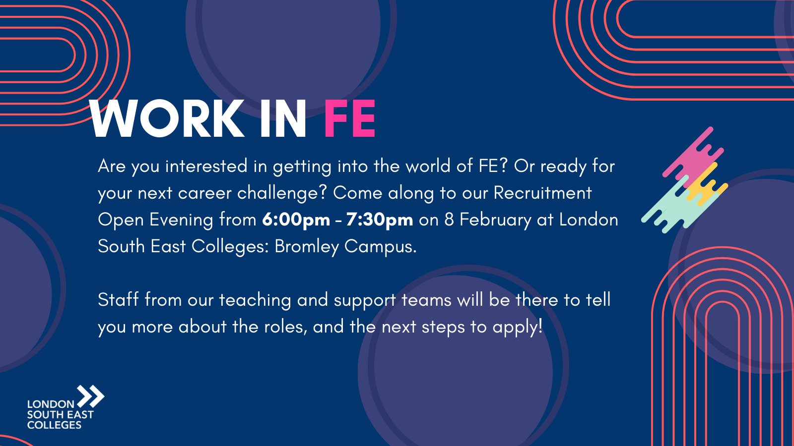 London SE Colleges on X: &ldquo;Are you interested in working in FE 