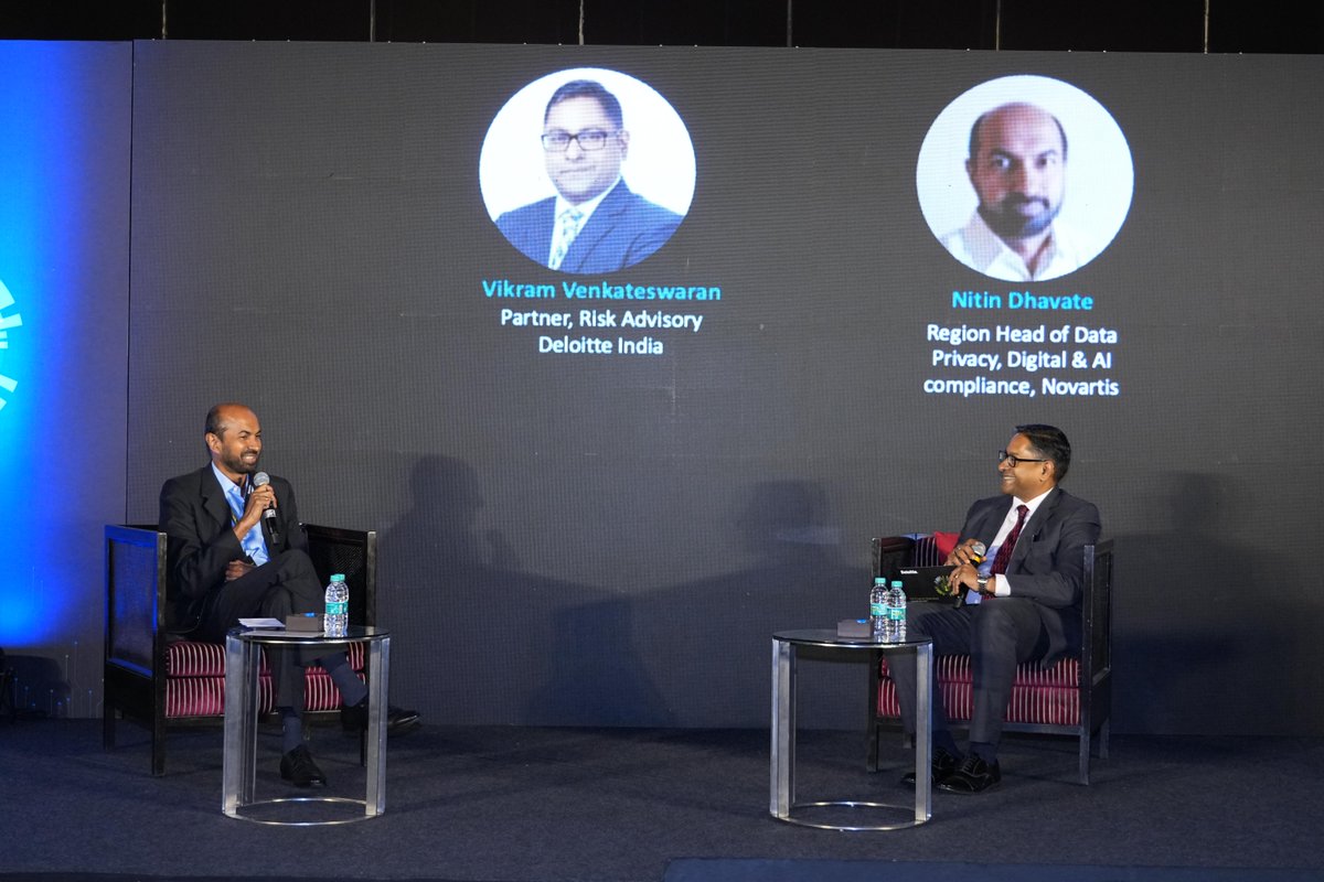 DeloitteIndia's tweet image. The latest edition of Deloitte’s #CIOProgram unlocked new perspectives during the fireside chat on “Digital Personal Data Protection (DPDP) Act 2023 and its relevance to organisations and individuals.”
#CIO #Tech #Digital