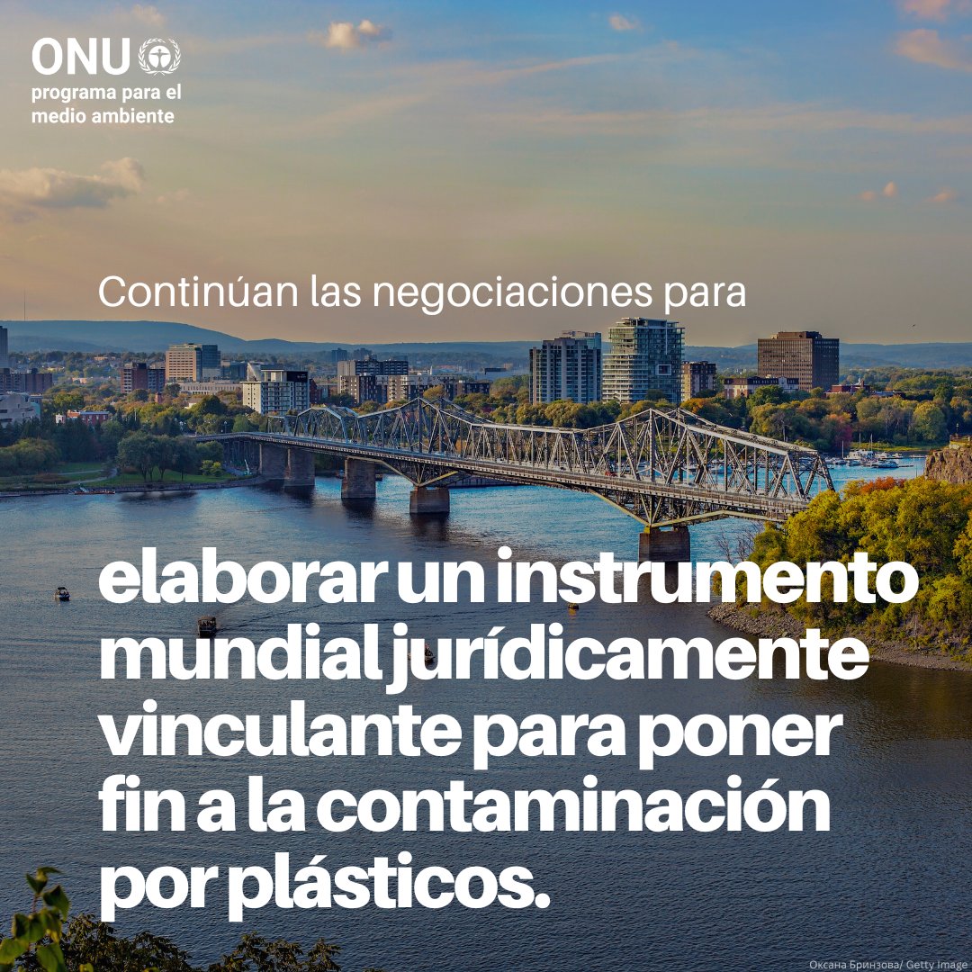 unep_espanol's tweet photo. 📢 La 4ª sesión de las negociaciones del #TratadoDePlásticos tendrá lugar en Ottawa (Canadá) del 23 al 29 de abril.

Inscripciones abiertas hasta el 26 de febrero:
https://t.co/AhIsVoLo0y

#SinContaminaciónPorPlásticos https://t.co/VGgzHbS0Zq