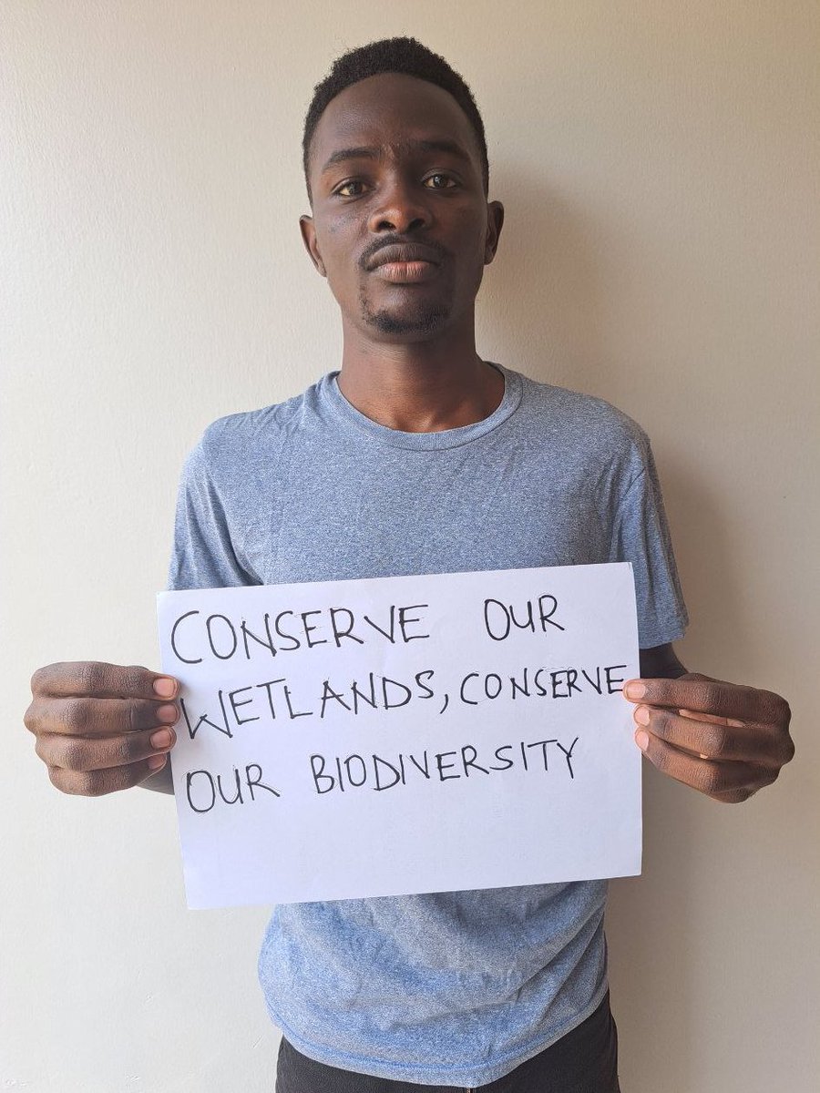 We must conserve our wetlands, We must conserve our biodiversity, We must conserve our ecosystem.
#ConserveNature #FridaysForFuture #ClimateActionNow