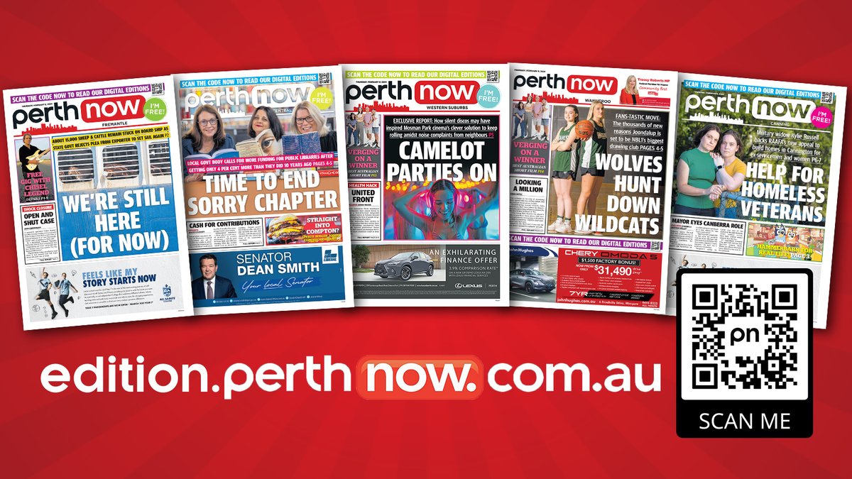 And whoomp, there it is. Another preview of tomorrow's <a href="/PerthNowLocal/">PerthNow Local News</a> newspapers. Grab your copy or check out the digital editions in the morning 😀