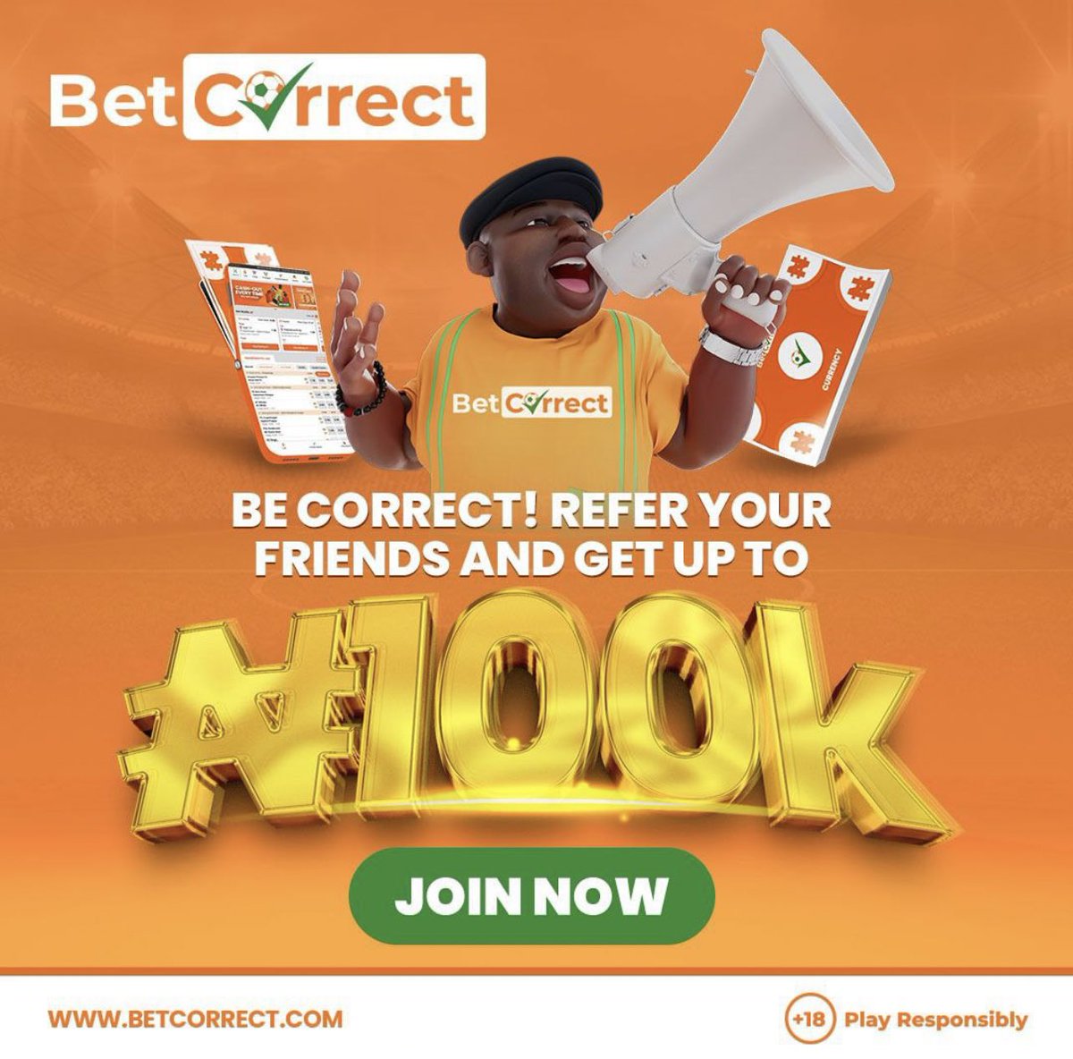 Morayoorr's tweet photo. 10 odd on @BetcorrectNG
Code: 41UGRH
You donβt have account on betcorrect?
Register Belowπππ
Sign up here π https://t.co/LDc7V1nayC
#ACkwabaToTheFinal https://t.co/x3SU898lqE