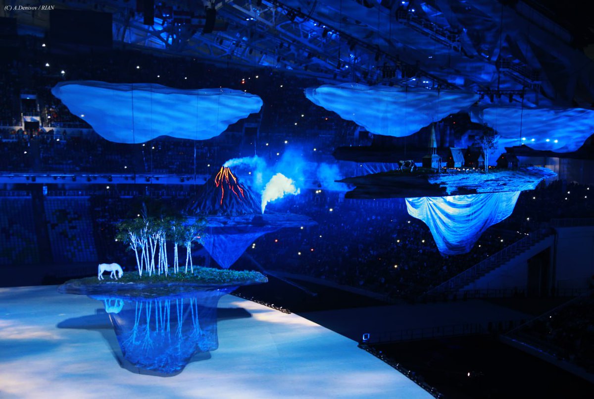 Exactly 🔟 years ago one of the most awesome sports events — the XXII Winter <a href="/Olympics/">The Olympic Games</a> in #Sochi — kicked off with a spectacular opening ceremony.

🏟 Praised for its stunning visuals, the ceremony was viewed by 3+ bln people!

Relive the best moments: tiny.cc/8yxowz