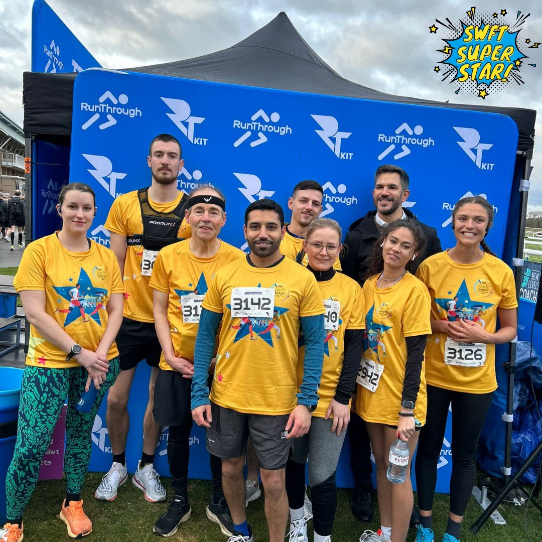 #SWFTSuperstars of the week are the amazing SWFT Charity Runners who took part in the Warwick Half Marathon this past Sunday.

Thank you to everyone who came to see us and to all those who supported us on the day, but most of all a GIGANTIC THANK YOU to our amazing runners💙