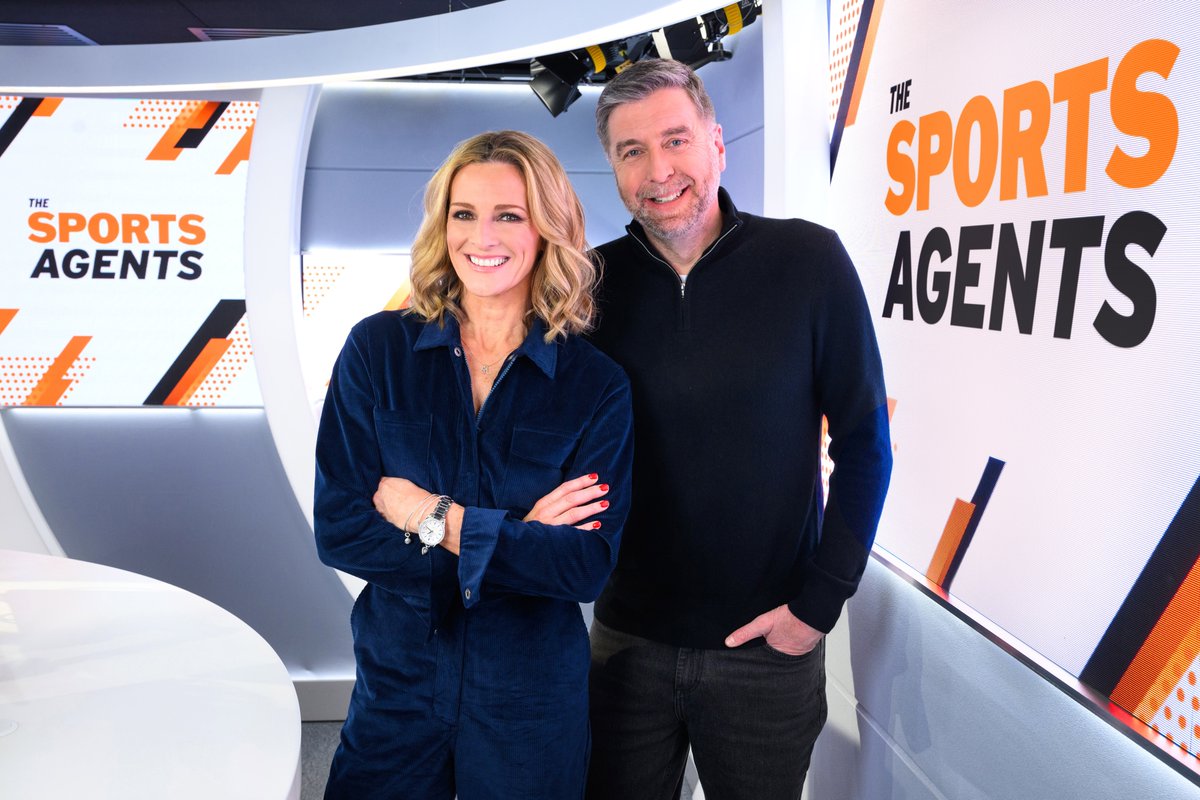 GlobalPlayer's tweet image. With a huge summer of #sport ahead of us, it’s the perfect time to expand our award-winning @TheNewsAgents brand. Launching this Spring, ‘The Sports Agents’ will be fronted by two of the UK’s most respected &amp;amp; popular broadcasters - @GabbyLogan &amp;amp; @MarkChapman.