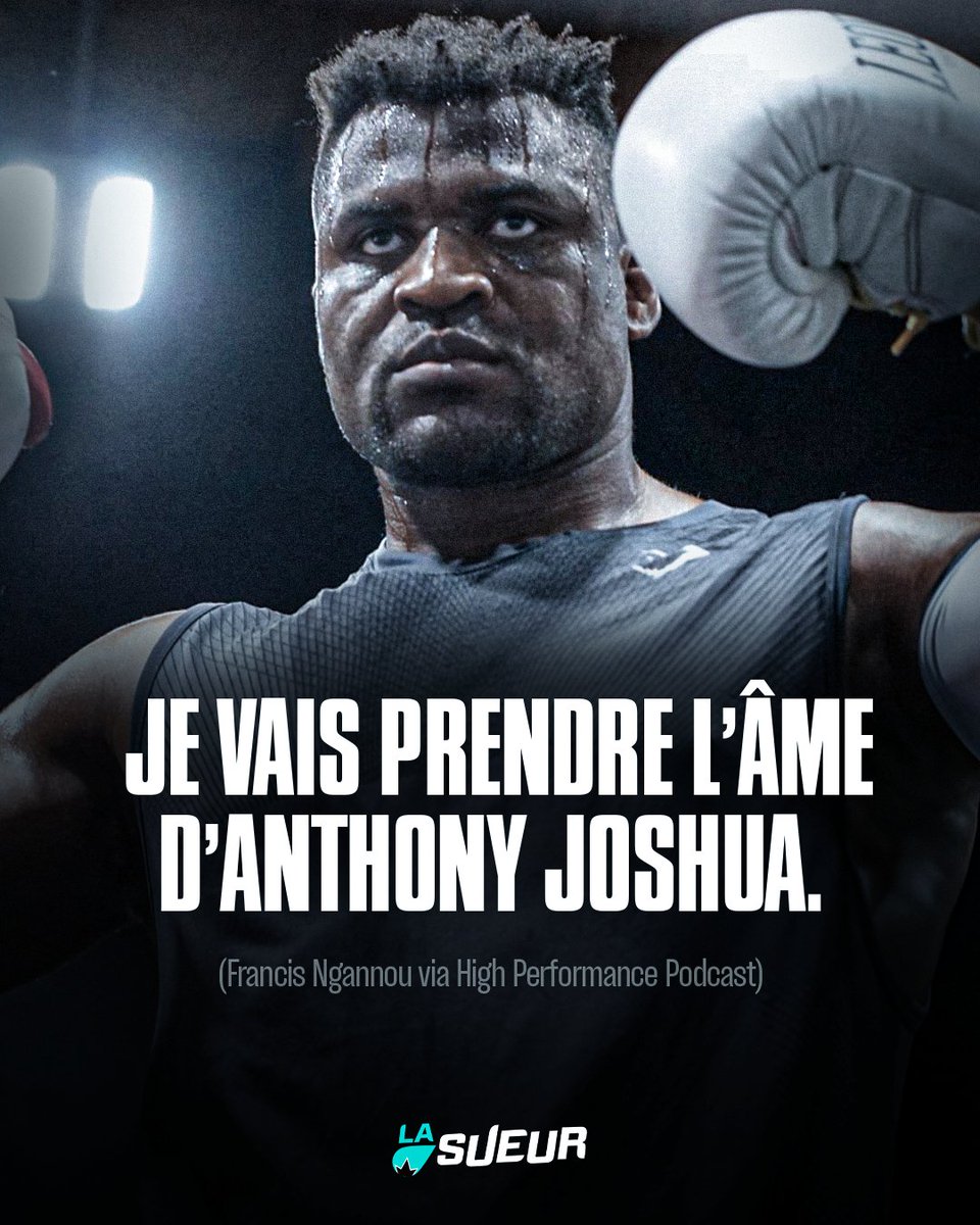 LaSueur_off's tweet photo. Anthony Joshua vs. Francis Ngannou : 𝗝-𝟮𝟵. ⏳ https://t.co/DKP0caQpyW