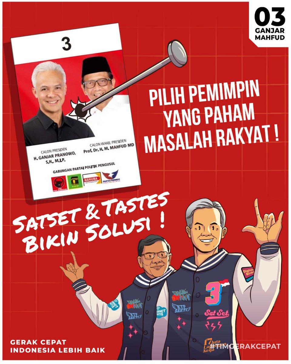GAMAM3NANG's tweet photo. Minggir wir!! cuman Ganjar-Mahfud yang paling paham soal perempuan @ganjarpranowo @mohmahfudmd #GPMMD3 #GanjarMahfudM3nang #GanjarMahfud2024 https://t.co/MROxZZrr81