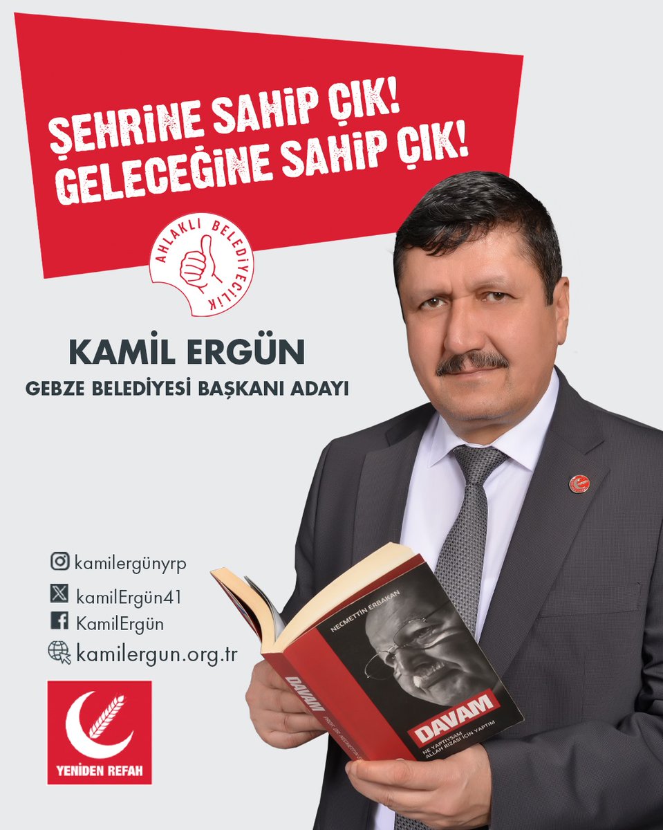 YENİDEN REFAH PARTİSİ GEBZE SULTANORHAN (@refahsultanorhn) on Twitter photo 