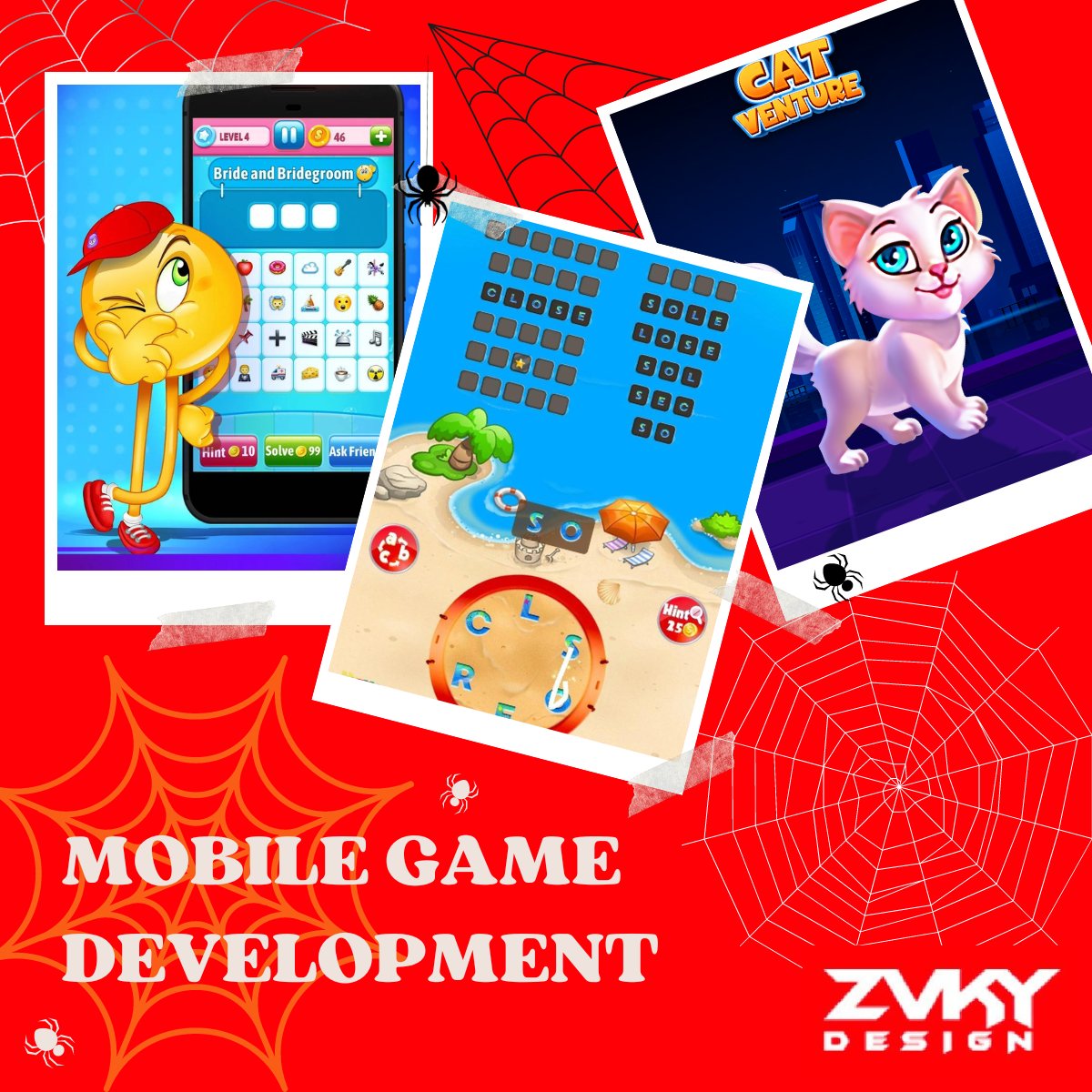 ZVKY's tweet photo. Our mobile game development services offer tailor-made solution to bring your games to life.

Check our Portfolio: https://t.co/OUfJv70lXT

Contact us for demo call: https://t.co/QYzpH7QG1B

#mobilegames #mobilegaming #mobilegaming #mobileappdevelopment #outsourcing https://t.co/tUFY0ukWM5