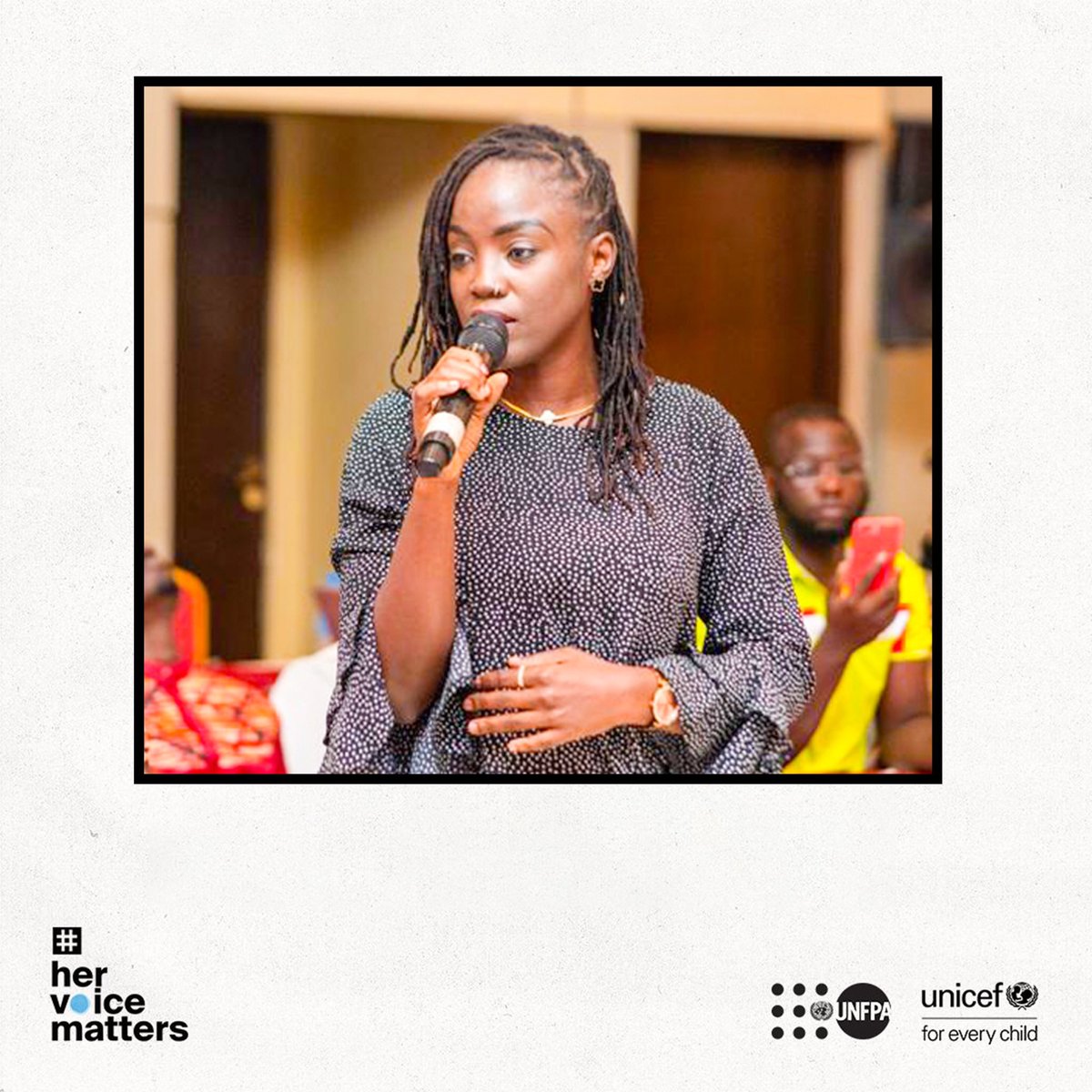 Today, you’re reminded of the importance of voices. 

Speak out against #FGM

#HerVoiceMatters everyday, everywhere! 💪