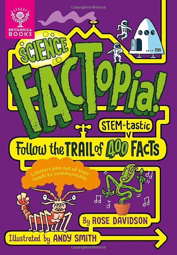 PNorfolk_BookRe's tweet photo. Enter a world full of explosive, mind-blowing science facts in the pages of #RoseDavidson &amp; #AndySmith’s fascinating new book Science #FACTopia! @whatonearthbook @BritannicaBooks @LauraSmythePR  https://t.co/Q3R0PtxxNA Review also @leponline later this week! https://t.co/tywpHIByL7