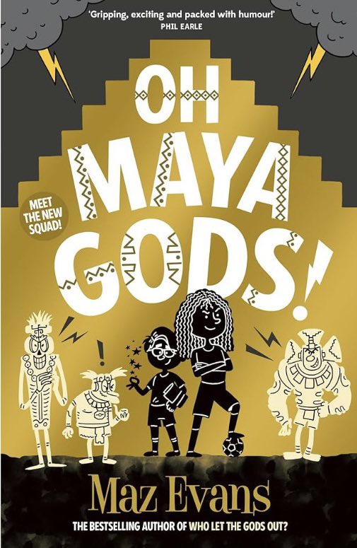TPS_LRC's tweet photo. Who let the gods out?!? It’s the Maya’s turn. Enjoy crazy funny adventures, while getting some interesting mythology on the side? Then this is for you. Check it out!! https://t.co/UMxhjOnMA2