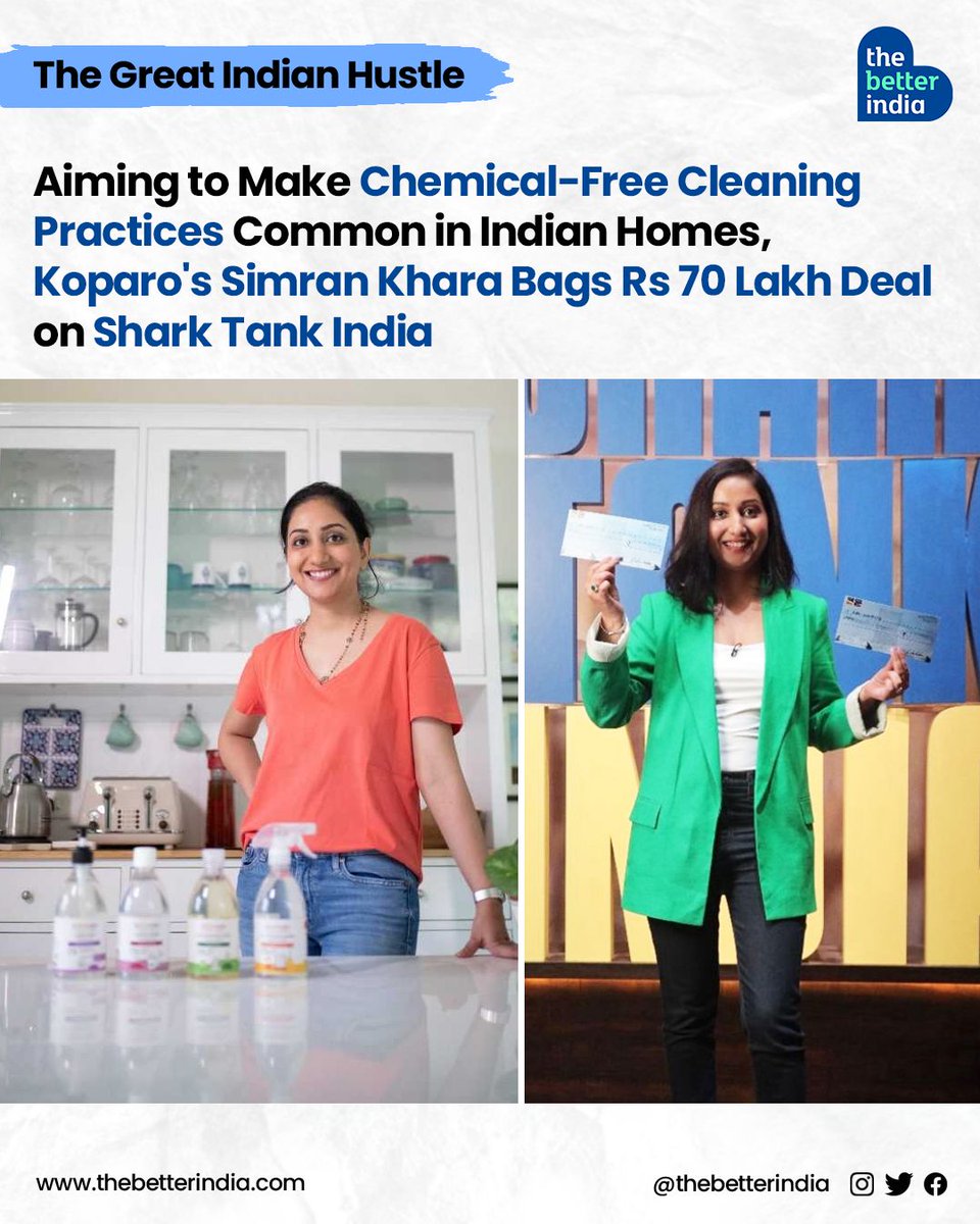 Koparo, a leader in sustainable home care products, recently secured an impressive investment of Rs 70 lakh for a 1% stake from Vineeta Singh and Aman Gupta on #SharkTankIndia 

#SharkTank #Koparo #SustainableLiving #HomeCare #GreenCleaning #PlanetFriendly #SharkTankDeal #India