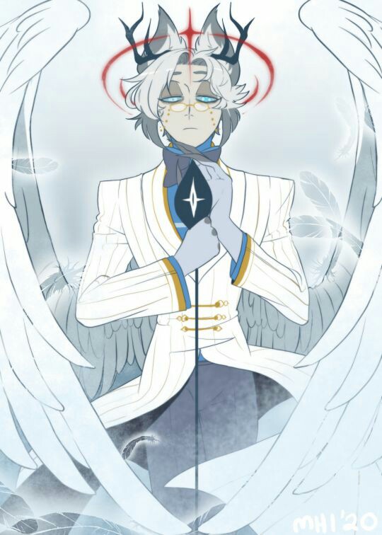 Alastor aldecyr

Age:???

Species:Angelic deer

After his work on the hazbin hotel alastor was finally redeemed but not in the best way possible being kidnapped to heaven and forced to change whether he wanted or not but still maintains a few memories
