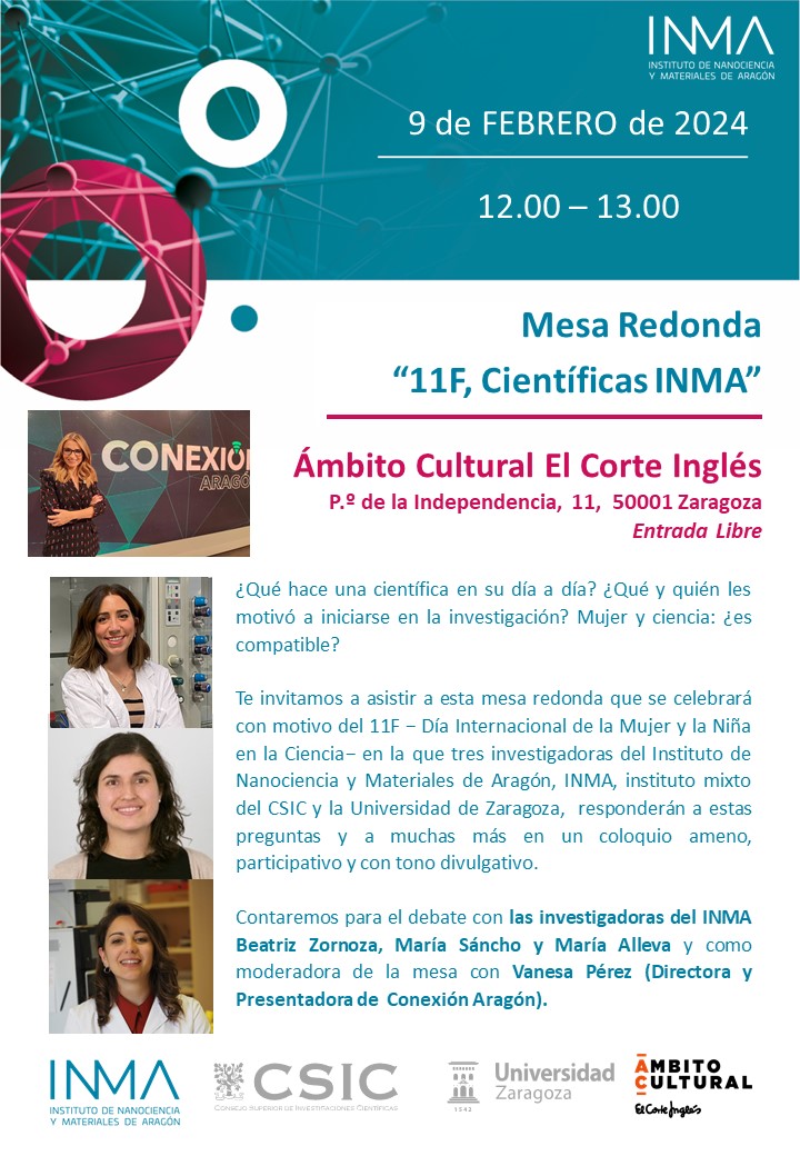 INMAdivulga's tweet photo. ⁉️ Qué hace una científica en su día a día? ¿Qué y quién les motivó a iniciarse en la investigación? 🤔
El 9 de febrero en la mesa redonda que se celebrará con motivo del 11F @11defebreroES   3 investigadoras del IINMA responderán a estas preguntas y a muchas más 
OS ESPERAMOS!!! https://t.co/LoPGYQNpXG