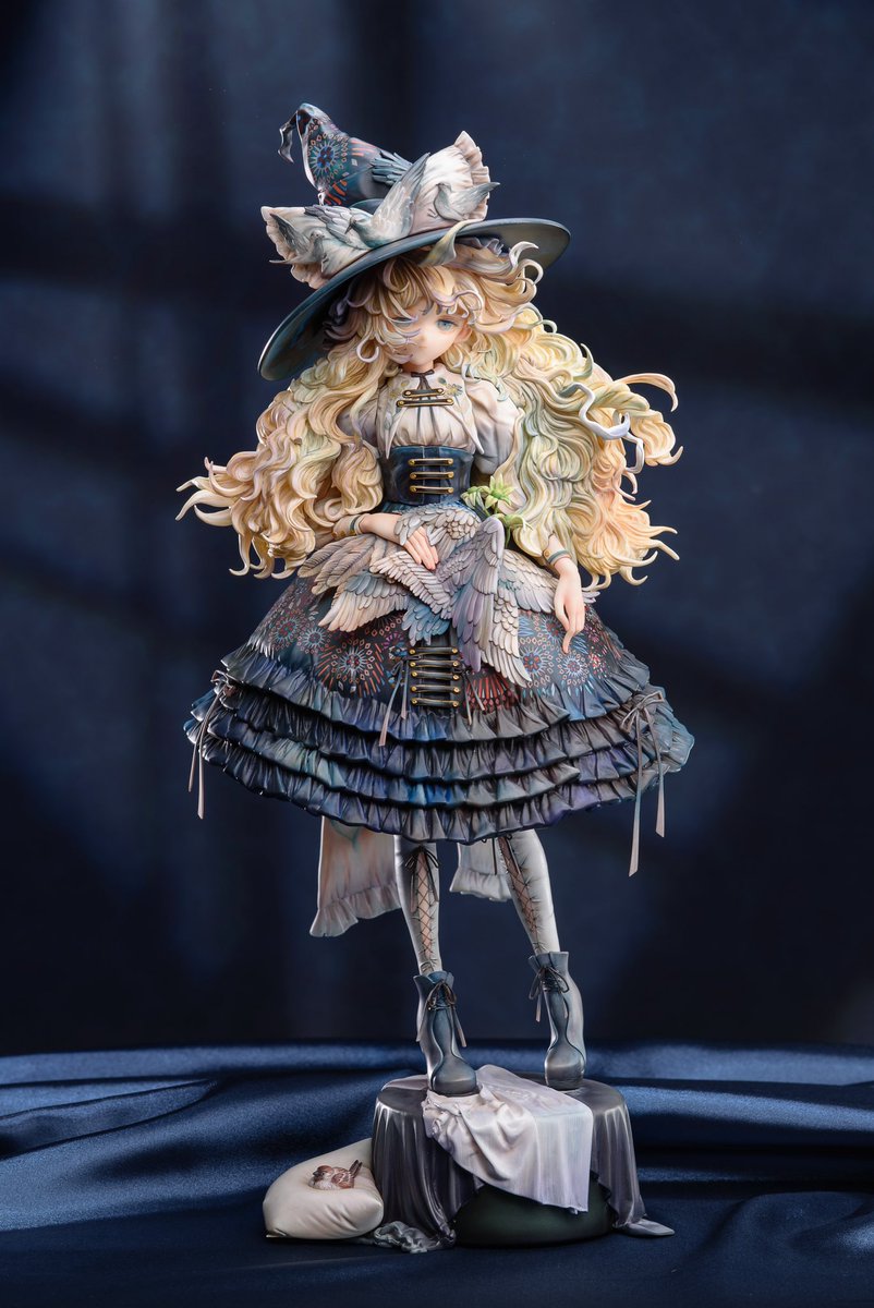 霧雨と羽休め 魔理沙ですgk塗装済み品 今回、boothで「霧雨と羽休め」の販売を予定しています。 数量は限定45