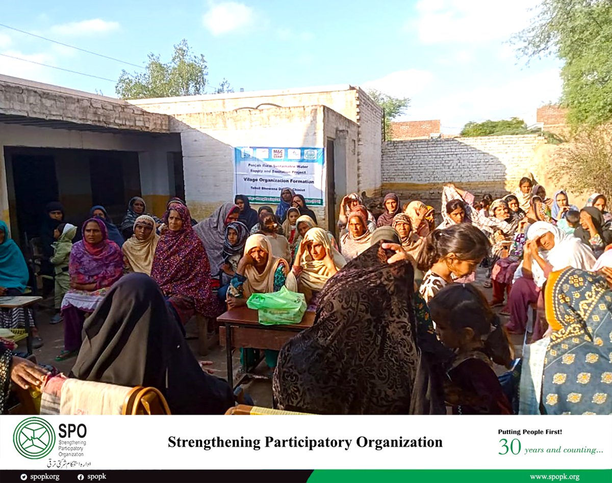 spopkorg's tweet image. #SPO is formulating #Village Organizations (VOs) under #PRSWSSP in 16 selected tehsils of Northern, Central, and Southern #Punjab with  engagement of community #women &amp;amp; #men, in collaboration with our partners @PRMSC_Official &amp;amp; @WaterAidpk 

#SPO #PRMSC #WaterAid #Water #Pakistan