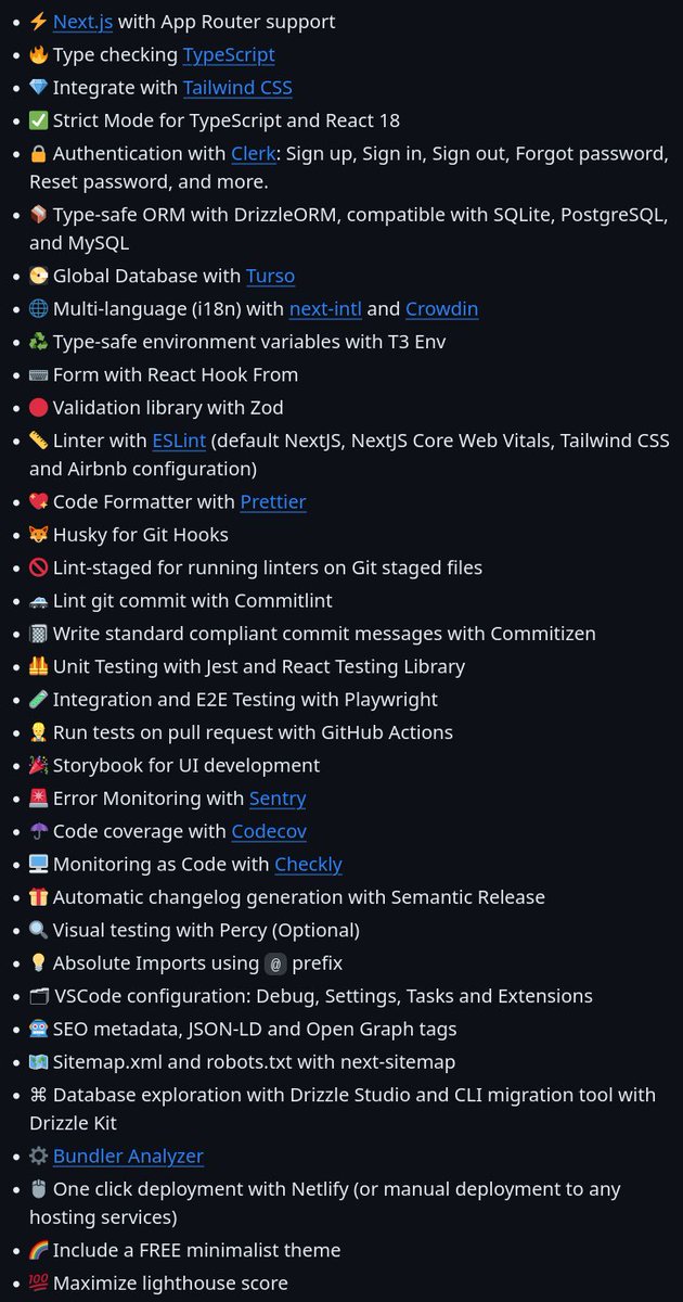 Fundamentals of #SaaS boilerplates in 2024:

#indiehackers