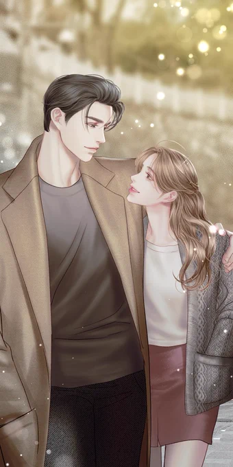 네이버 웹소설 [우리사이는X] 삽화 작업. 완결축하드립니다^^
