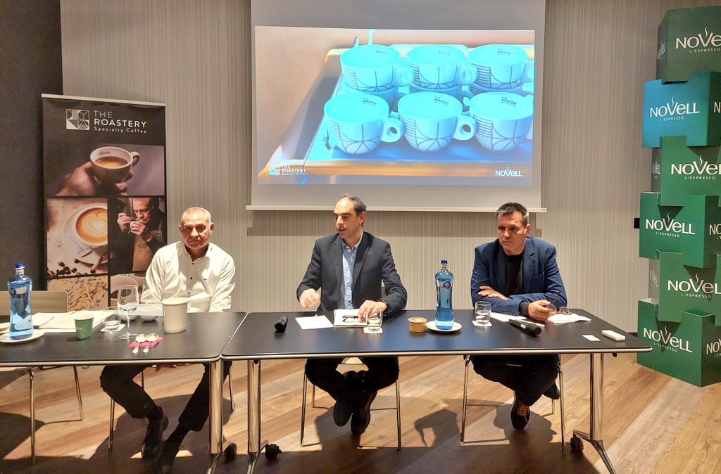 Hoy <a href="/CafesNovell/">Cafes Novell</a> presenta The Rostery, su nuevo  #café de especialidad , con el chef <a href="/oriolcastro/">Oriol Castro</a> de <a href="/DisfrutarBCN/">Disfrutar Barcelona</a> como embajador