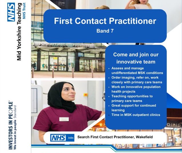 We’ve got an amazing career opportunity here at Mid Yorks. Come and join us jobs.nhs.uk/candidate/joba…