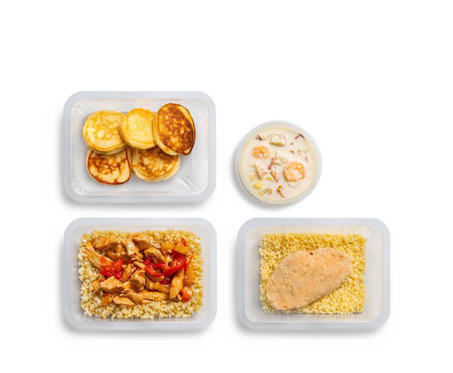 вот этот набор «Павловский тупик» вы можете заказать всего за 679 рублей! хватит на весь день точно. 
P.S. я без понятия почему он так называется, мне никто не объяснил