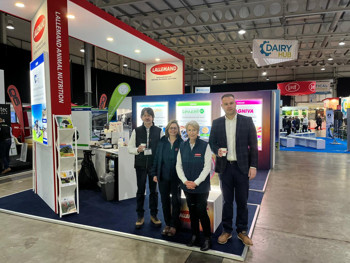 We're all set up at <a href="/Dairy_TechUK/">Dairy-Tech</a>!

Our team is on hand to provide you with the latest advice on making more of your forage, by using a crop- and condition-specific inoculant to preserve quality. 

Visit stand B114 for a coffee and a chat ☕

#dairytech2204 #MorewithMAGNIVA