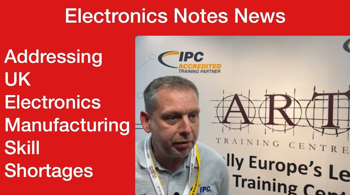 ElecNotes's tweet image. The UK like many areas is suffering a skills shortage in electronics manufacturing - here is one step in the right direction in our news video.

Watch now: youtu.be/kPJgwJT9vqE

#soldering #howtosolder #electronicsmanufacturing @BWW @AdvancedRework