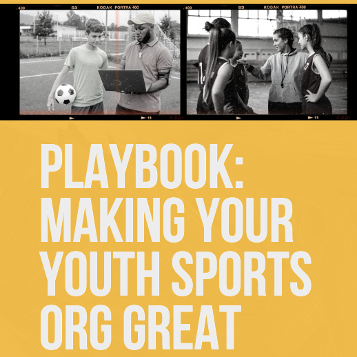 Get our original eBook on Making Your Youth Sports Org Great. Includes a self assessment report card. Click here to request your copy. bit.ly/47Kxokp #youthsports #youthsportsorgs #sportsteams