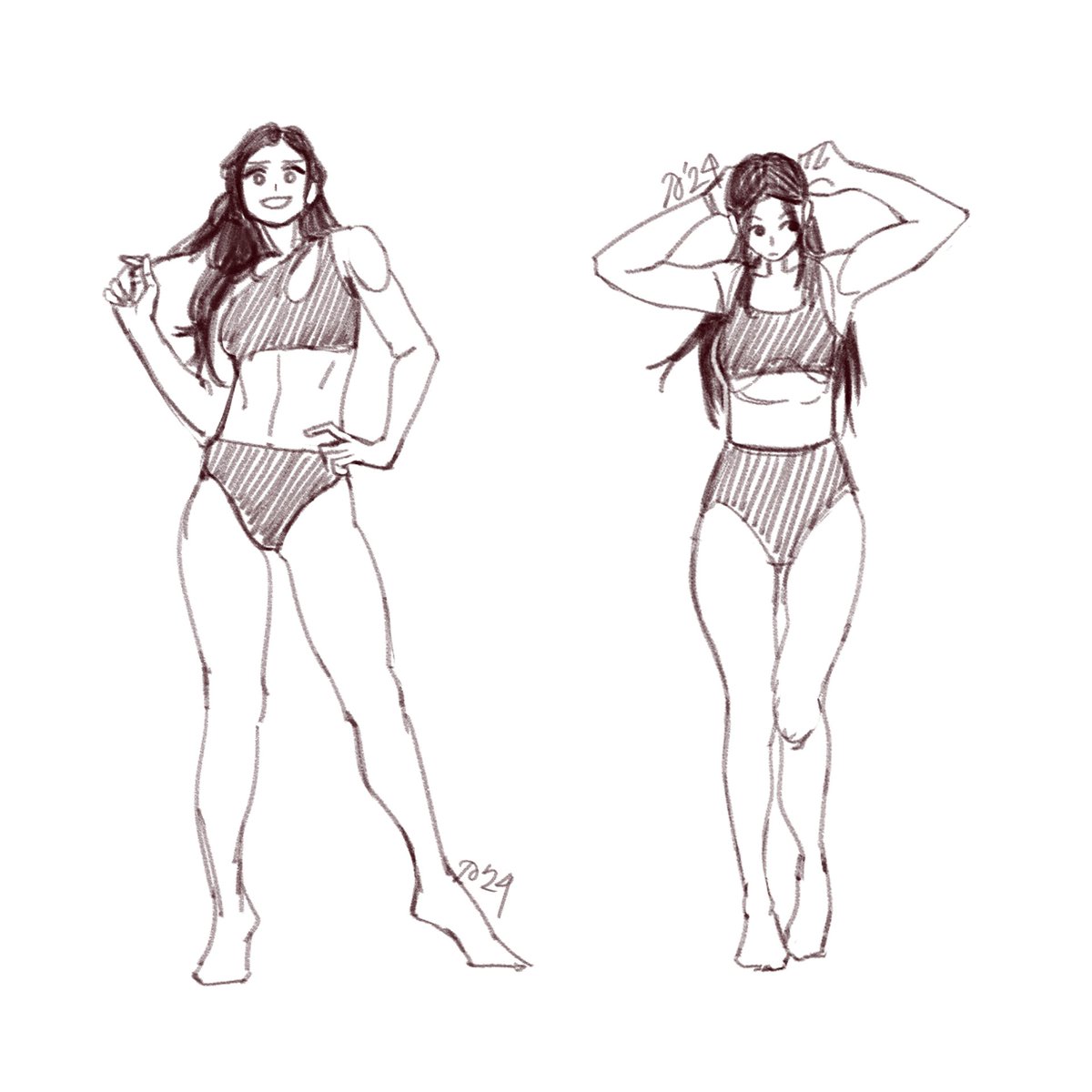 Inoscribbles's tweet photo. Daily log in 5 - Gesture practice
#sketch https://t.co/jqR35juYQq