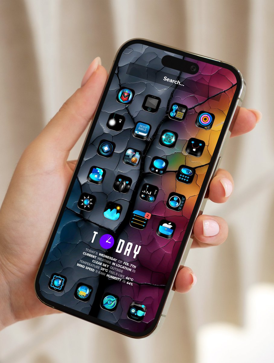 MyLoveJewels's tweet photo. 🌙 Tonight! 🍄 #Homescreen Setup with #MyIconPacks 😙

🔷 Theme : #BlueOcean (*link in my bio)
🔷 Wallpaper : Nothing Widget @AndroidTools3 
🔷 Widget : Minimal @ppickCH
🔷 App : @SmartLauncher 6.4
Template : @nalankang1 

#Blue_Ocean 
#Gold3nSet 
#GOLD3N
#jailbreak https://t.co/TWvdEGDtL3