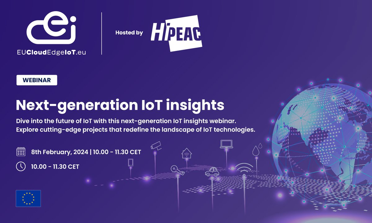 🌟Introducing the 'EUCloudEdgeIoT.eu RIA Showcase' webinar series! Join us on a journey through the Cloud-Edge-IoT Computing Continuum, featuring cutting-edge results from EUCEI-supported Research and Innovation Actions (RIAs). 🔄 🗓️ Check out the webinars' calendar at: