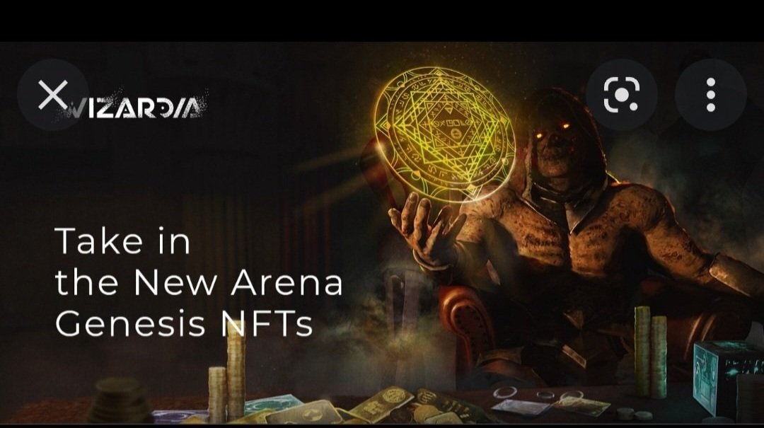 WIZARDIA's NFT game with passive earnings NFTs Arena Genesis copy referral code and you will have a 5% discount: wizardia.io/ref=b15fypwcnh