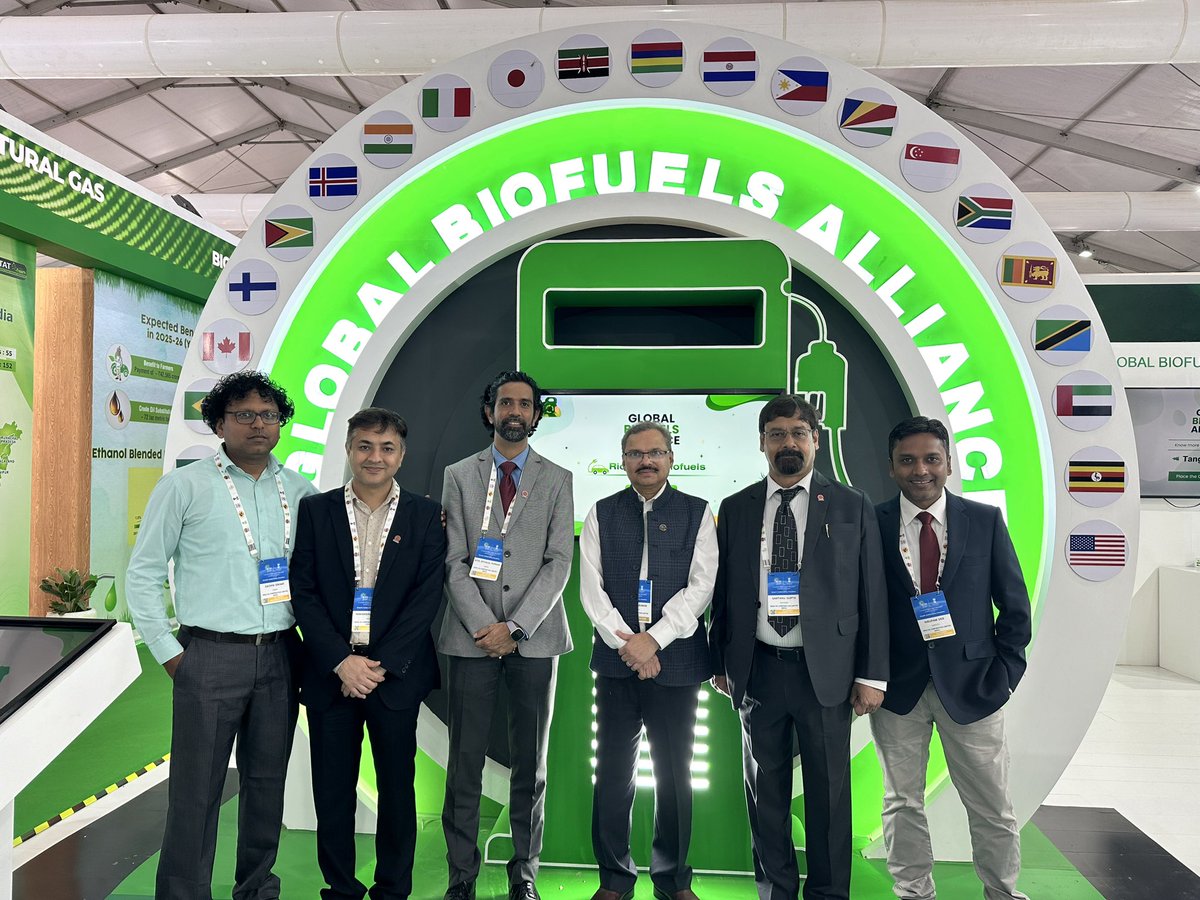 At GBA pavilion with IOC AE-SD team at 2nd IEW Conference & Exposition at Goa! You can heear my views on Biofuels progression tomorrow in Executive Leadership session at 1400 hrs!