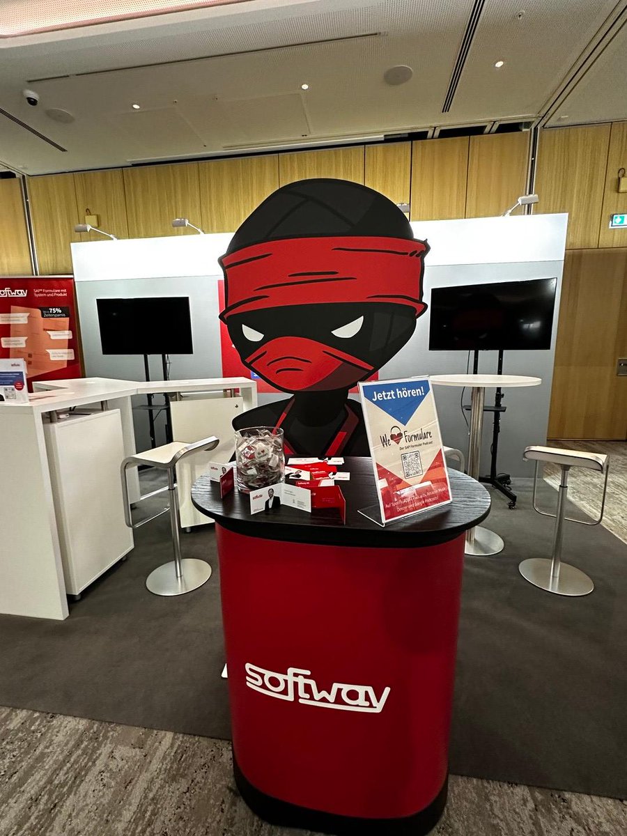 exxonit's tweet photo. Bob mag Formulare ... viele Grรผรe an #softway auf den DSAG Technologietagen 2024 #DSAGTT24. #exxonit #Ninja https://t.co/FkhXtkr0mG
