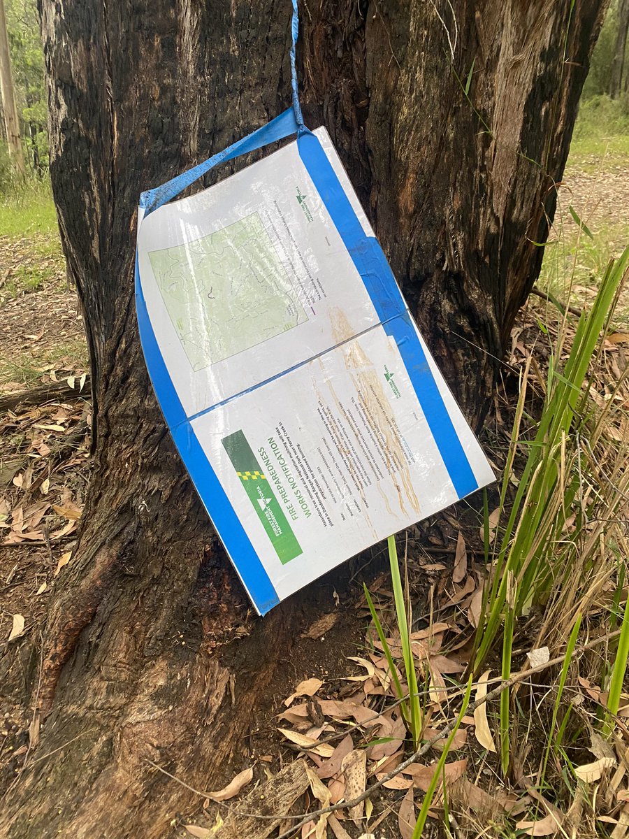 TheRustyL's tweet photo. @FFMVic Seeing more &amp; more of your outdated signs, left behind after works are completed. Can you please remove them after you’ve finished to avoid littering our forest?  In fairness, this equally applies to others -> ParksVic &amp; Councils. @ParksVictoria @VicGovEPA @yrcouncil https://t.co/BMMLrKrmhn