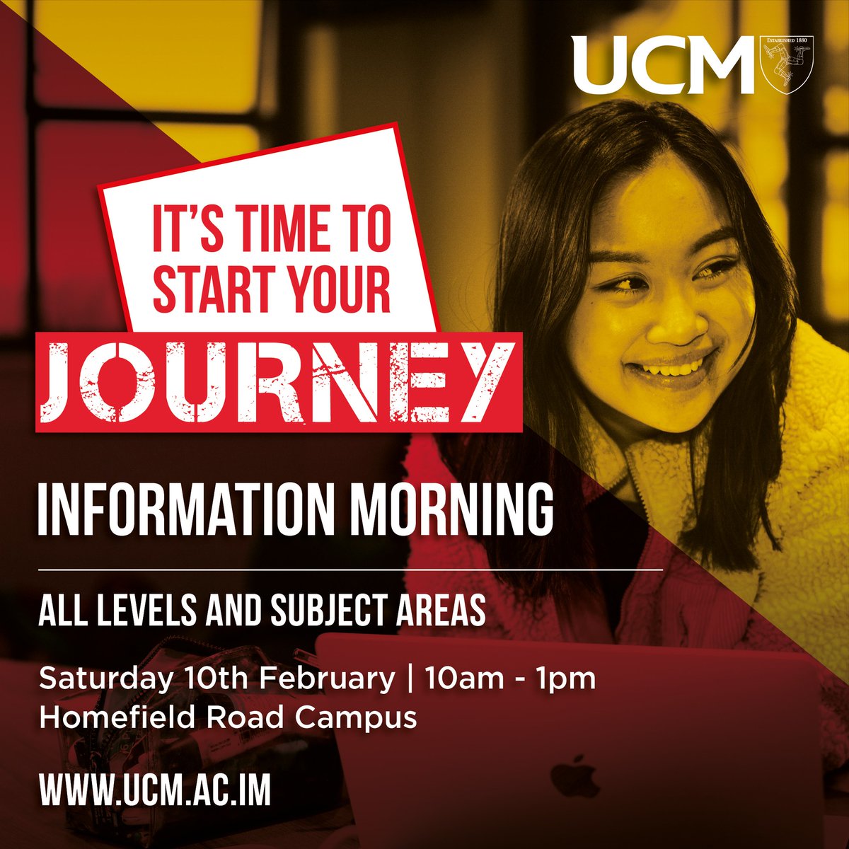 This Saturday is Information Morning 📅