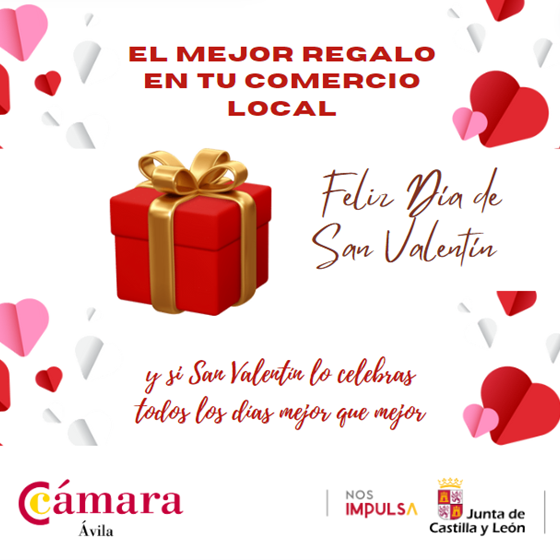 ¿Buscando los #regalos🎁perfectos para el Día de San Valentín💘?
En tu #comerciolocal encontrarás todo lo que imaginas. ¡¡Acércate!! Tendrás lo que buscas más cerca de lo que pensabas y acertarás con tu elección!
#sanvaletin #comerciodeproximidad #pequeñocomercio #Ávila