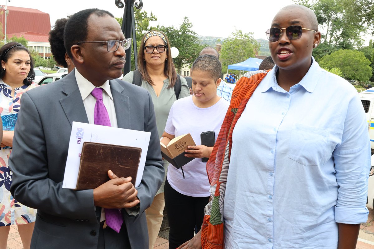 HigherEduGovZA's tweet photo. This morning the Portfolio Committee on Higher Education, Science and Innovation is at Rhodes University for the 3rd & final leg of its oversight visit to institutions of higher learning in the Eastern Cape
#PCoversightvisit
#RhodesUniversity
#StateOfReadiness
#AcademicYear2024 https://t.co/kxORYZqhrQ